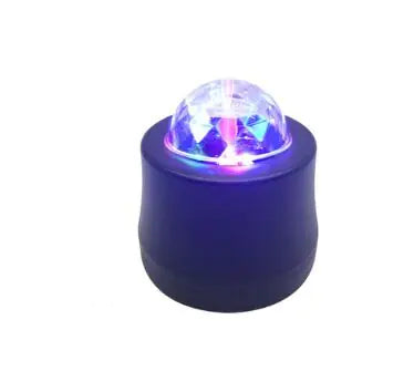 Colorful LED Stage Lights with Sound Control Effects — Black LED Party Lighting for DJ Shows, Concerts, Dance Floors, and Events