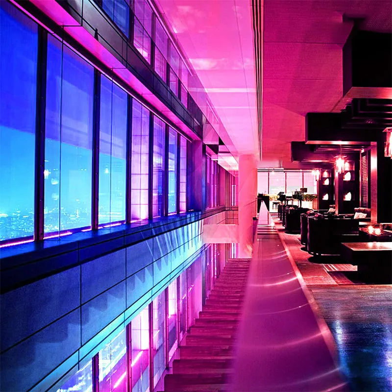 Smart WiFi LED Lights with Multi-Color Modes for Mood, Party, or Holiday Decoration in Homes, Offices, or Entertainment Spaces